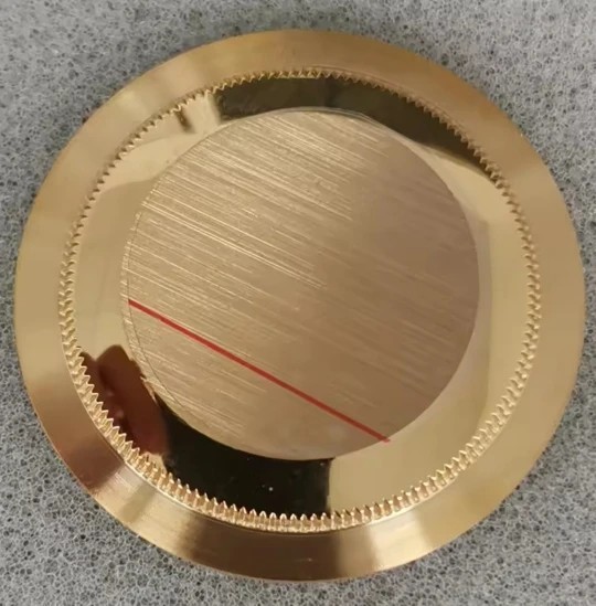 Watch Back Cover Stainless Steel Plating For 39mm & 40mm SUB Cases