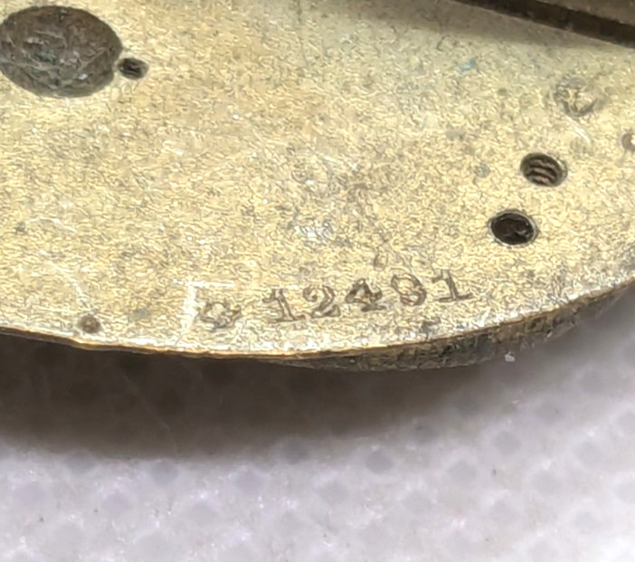 Vintage Bevilard Pocket Watch Mechanical Movement Swiss Gilt Finish 40 mm 12491