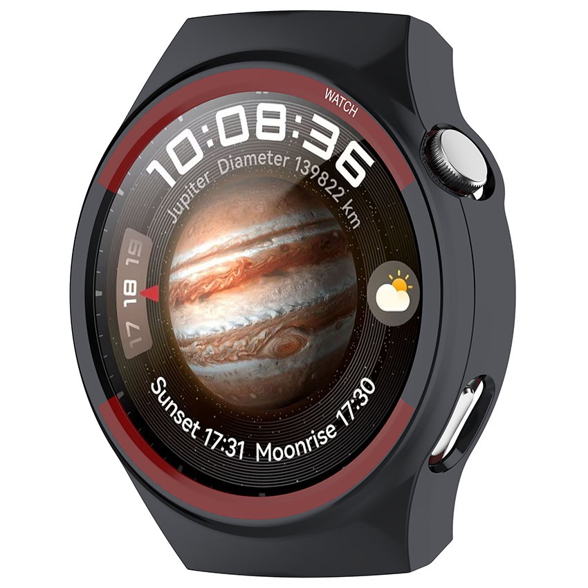 PC Case Cover for HUAWEI Watch GT5 46mm Watch Skeleton Protective Bumper Frame