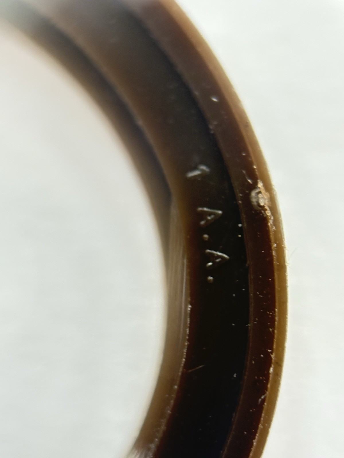 Authentic Gucci Brown Plastic Change Bezel For 1100 – 11/12 – 11/12.2