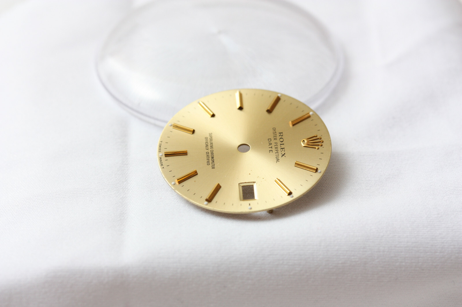 Rolex Factory Original Gold Stick Champagne dial Ref: 15223,15000 & other model