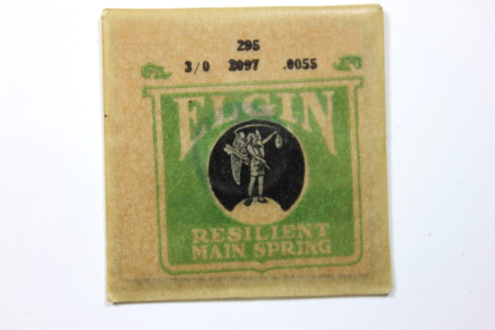 ELGIN Resilient Main Spring 295 3/0 2097 .0055