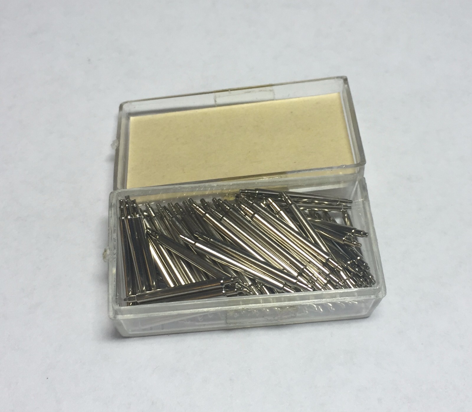 Box of 100 Davos Quality Seamsless Double Shoulder Brass Spring Bars 3/4″ 19mm