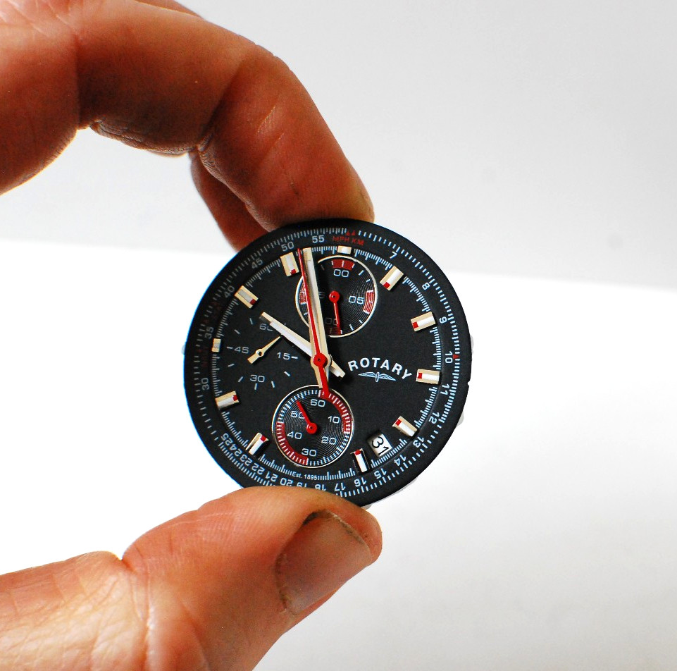 ROTARY GS0364/04/KIT WATCH MOVEMENT, WITH DIAL AND HANDS – UNTESTED