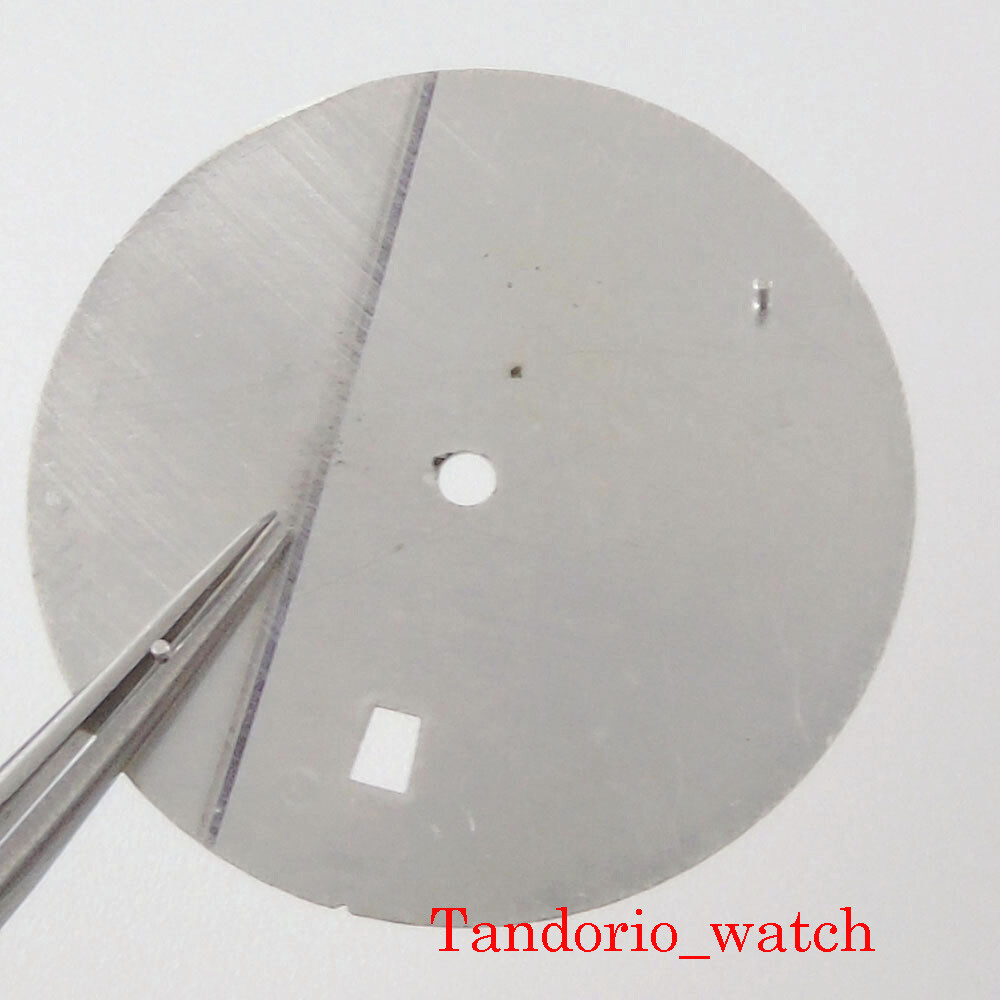 Watch Parts Replacement Bliger 33.5mm Luminous Watch Dial For NH35 Movement
