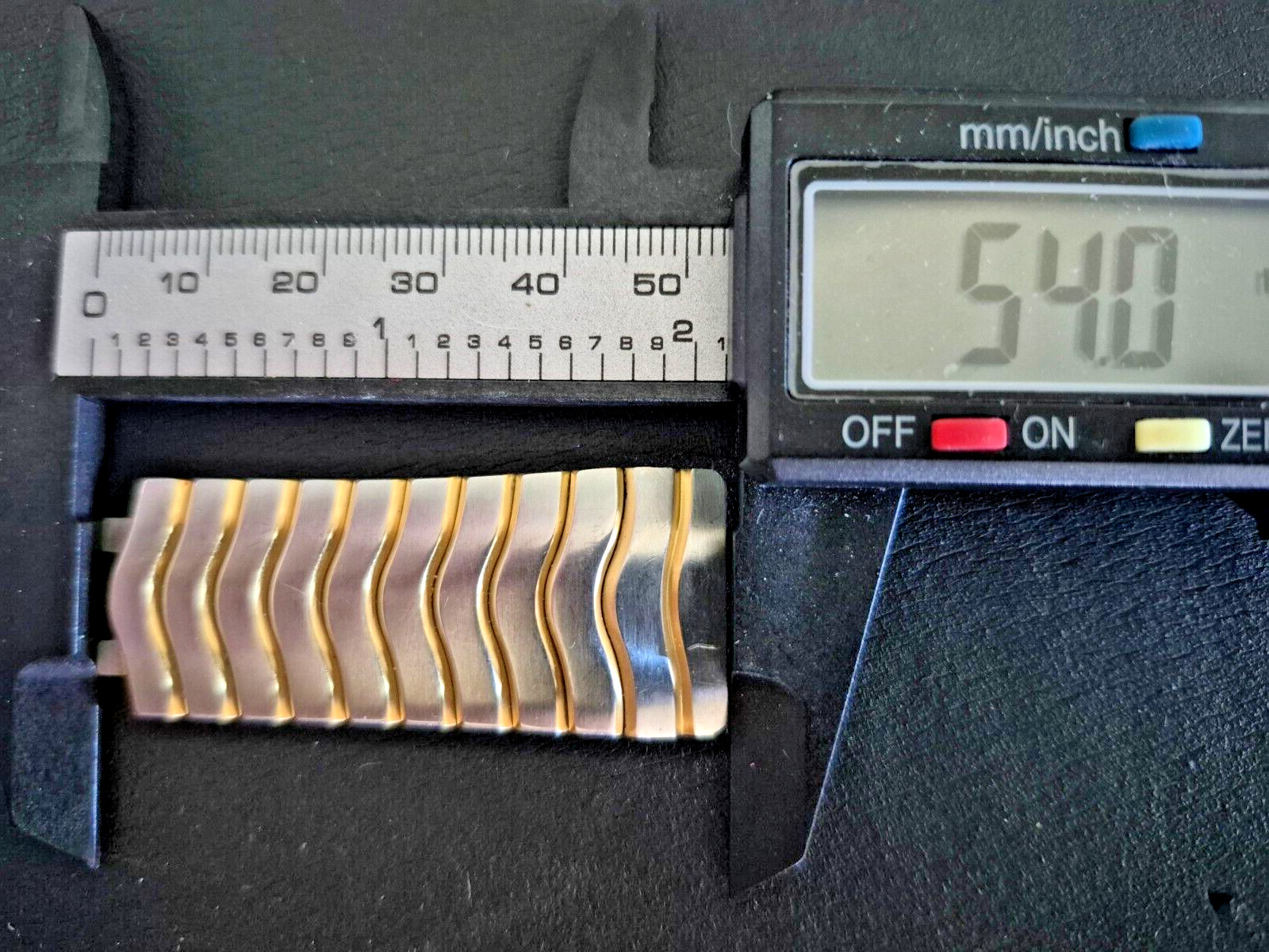 EBEL Endpiece and Segment 20.3mm to 21.9mm Fits 22mm Lug dia Classic Wave