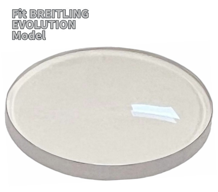 Generic Sapphire Crystals (32.7×2.70)mm BREITLING EVOLUTION Double Domed AR