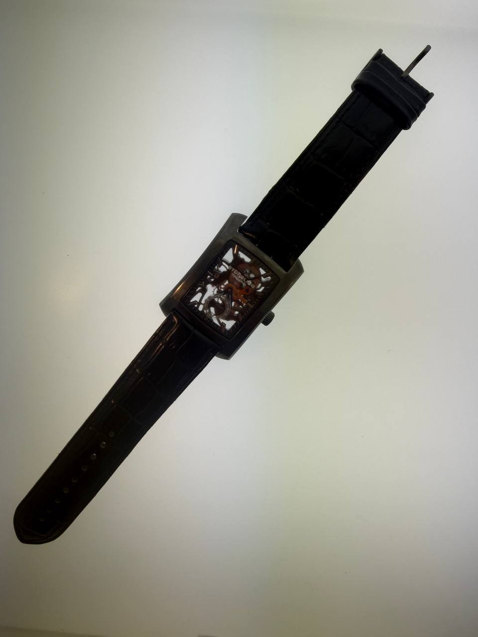 STUHRLING ORIGINAL ST-90090 AUTOMATIC SKELETON MEN’S WATCH