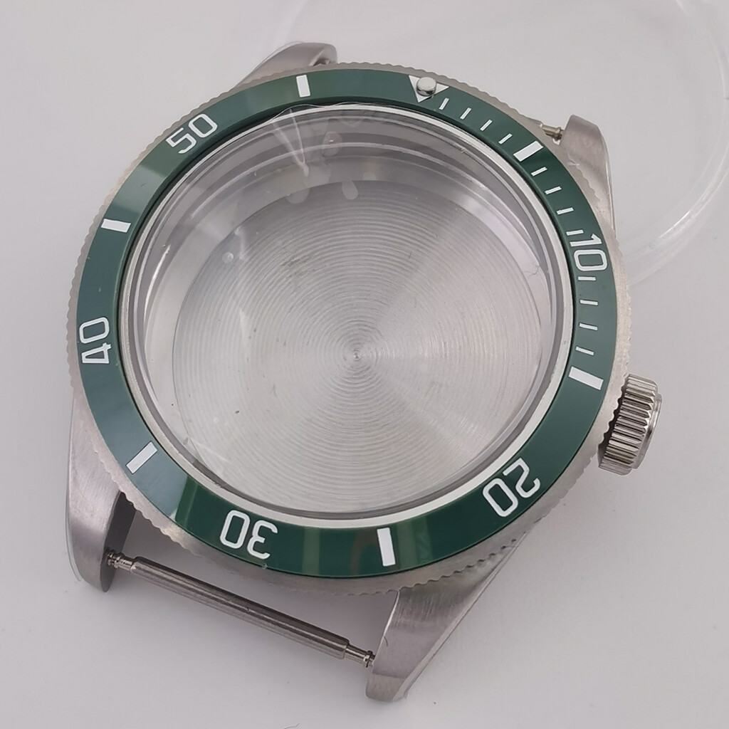 39mm Sapphire glass Watch Case Fit NH34 NH35 NH36 ETA 2824 PT5000 Movement