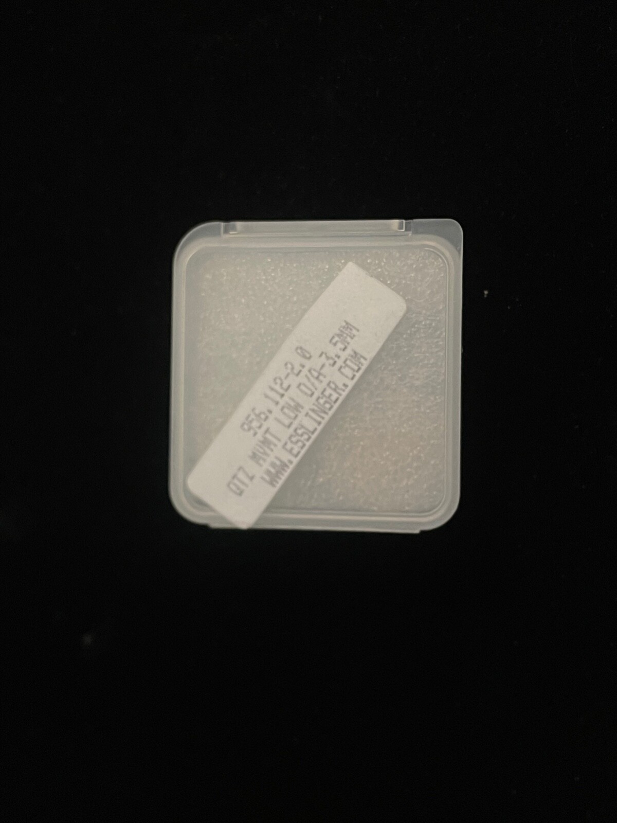 ETA® 2 Hand Low Version Quartz Watch Movement 956.112-2.0 Date At 3:00 Overall H