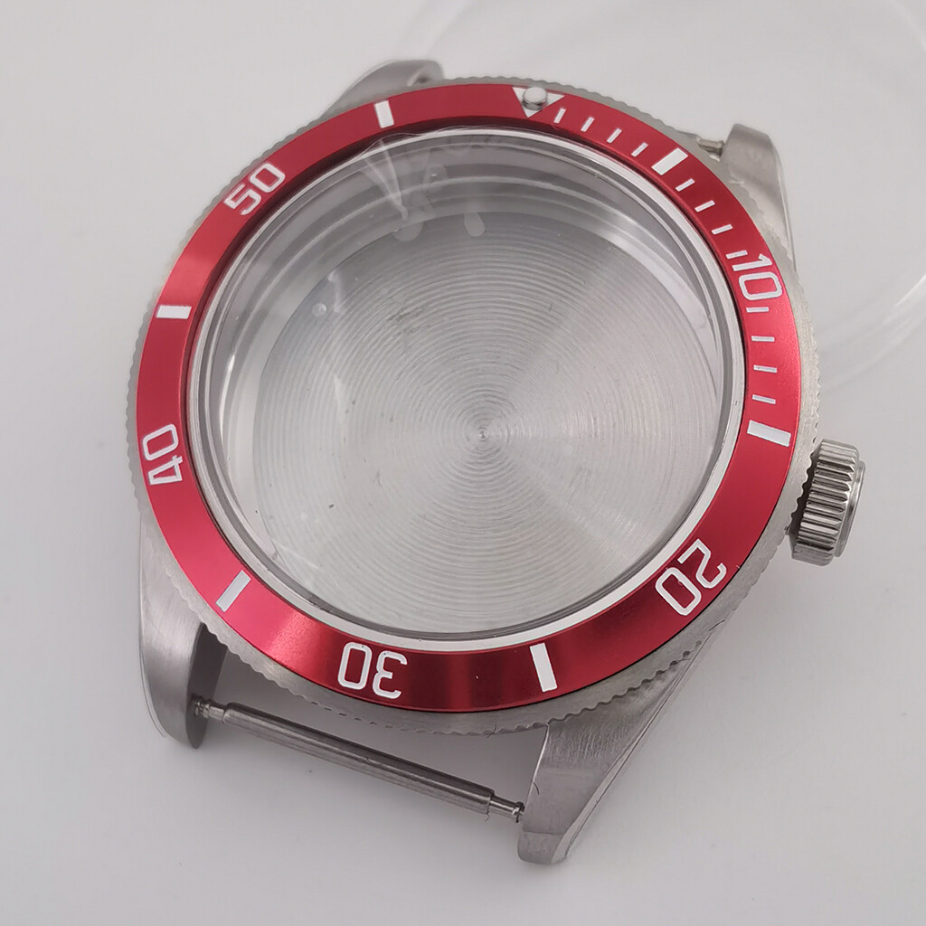 39mm Sapphire glass Watch Case Fit NH34 NH35 NH36 ETA 2824 PT5000 Movement