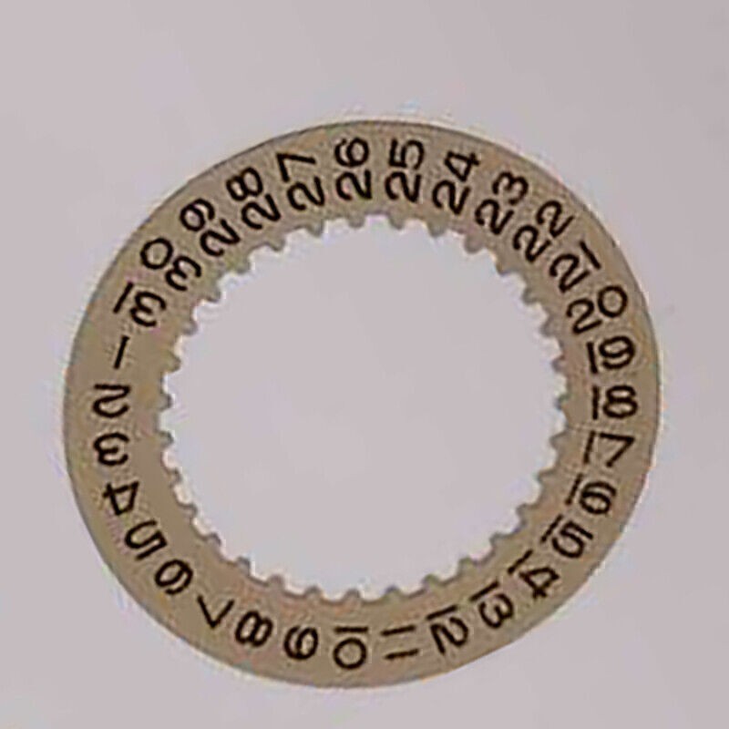 Accessories Swiss 3135 Movement Calendar Plate 3135 Gold Plate Calendar Ring
