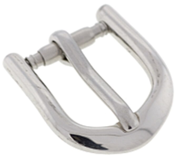 Pack of 5Pcs. Watch Leather Strap Buckles,Silver 10mm Watchmakers Repair Parts