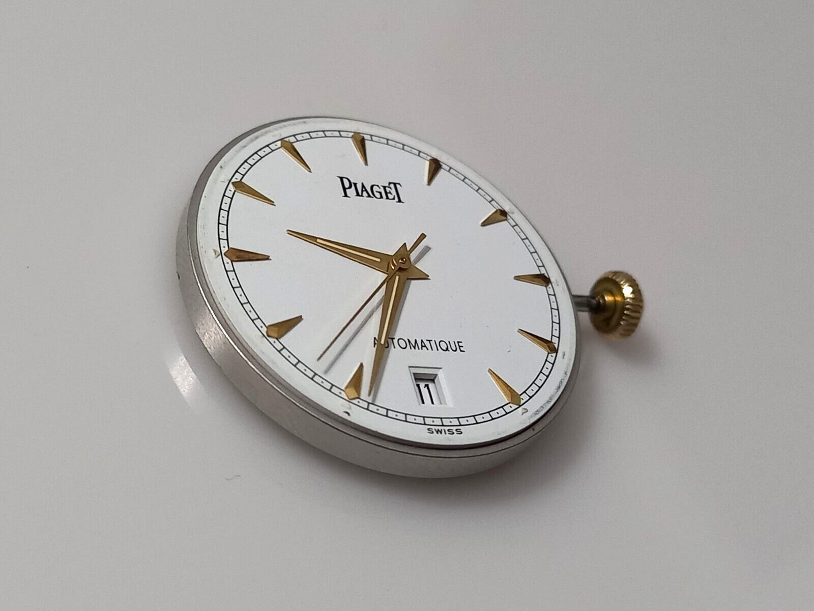 PIAGET POLO AUTOMATIC CAL 9511 FREDERIC PIGUET 951 (Dial, Hands & Mvt) -WORKING