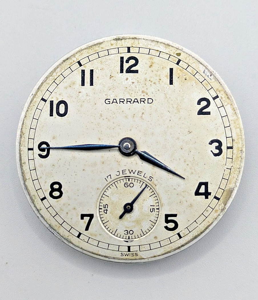 Garrard ETA 1120 Manual Wind Watch Movement Swiss Made See Photos & Video 27.1mm