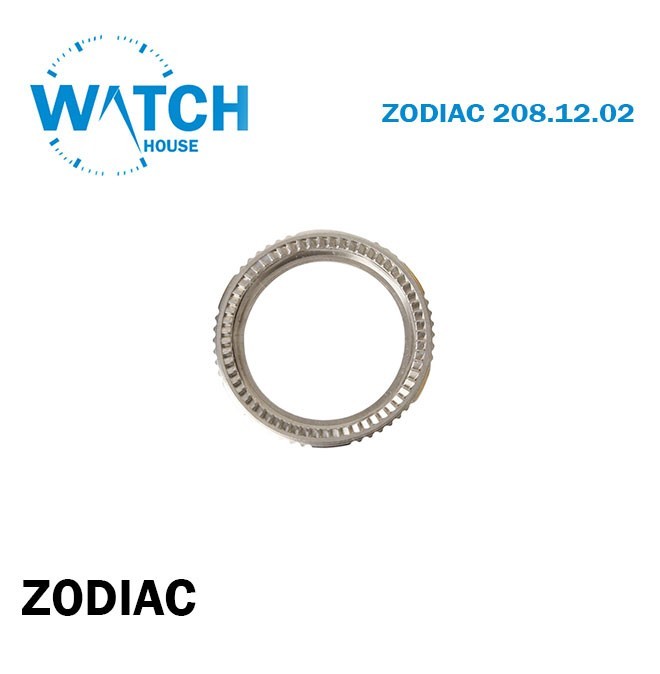 Zodiac Diver Bezel Insert 26.50mm For Zodiac 208.12.02 Silver Gold Two Tone