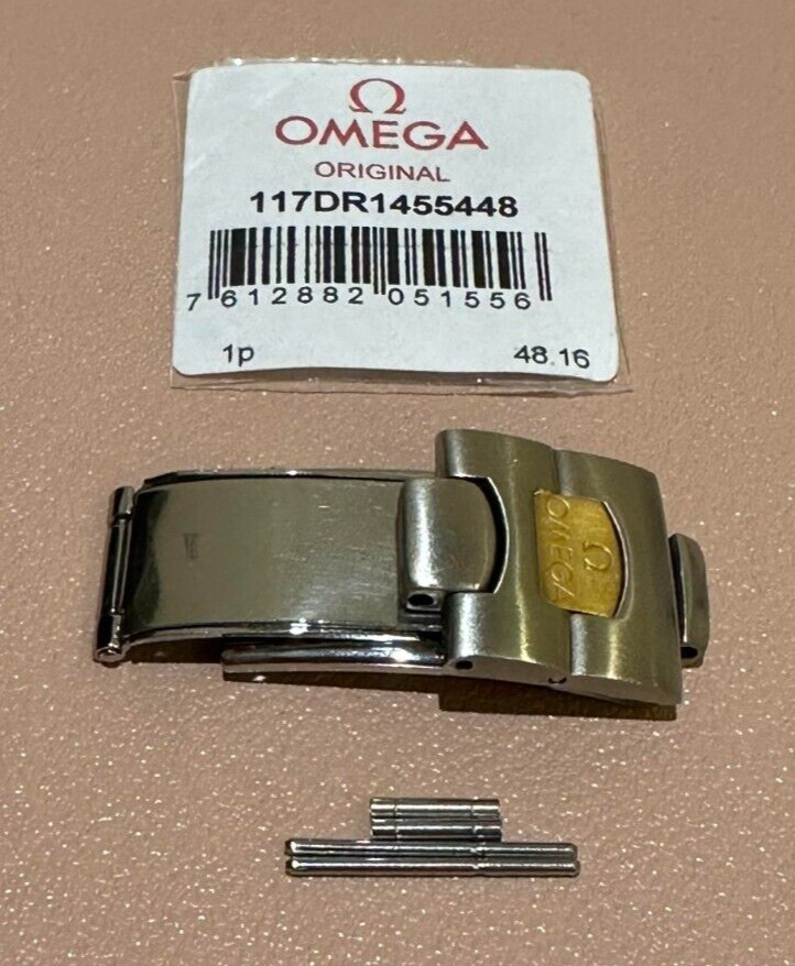 Genuine Omega Deployment Deployant Clasp Buckle Bracelet 1455/448 117DR1455448