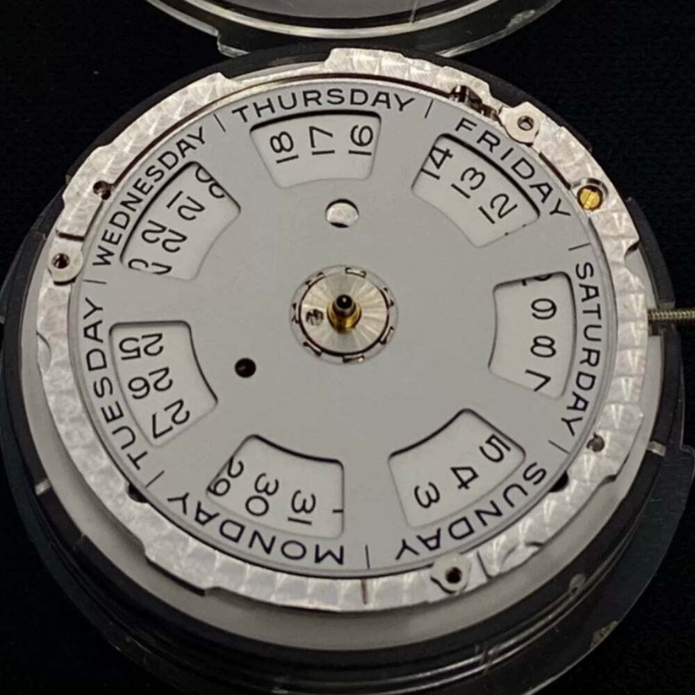 China Made 3255 Automatic Mechanical Movement Double Calendar Wide Disk