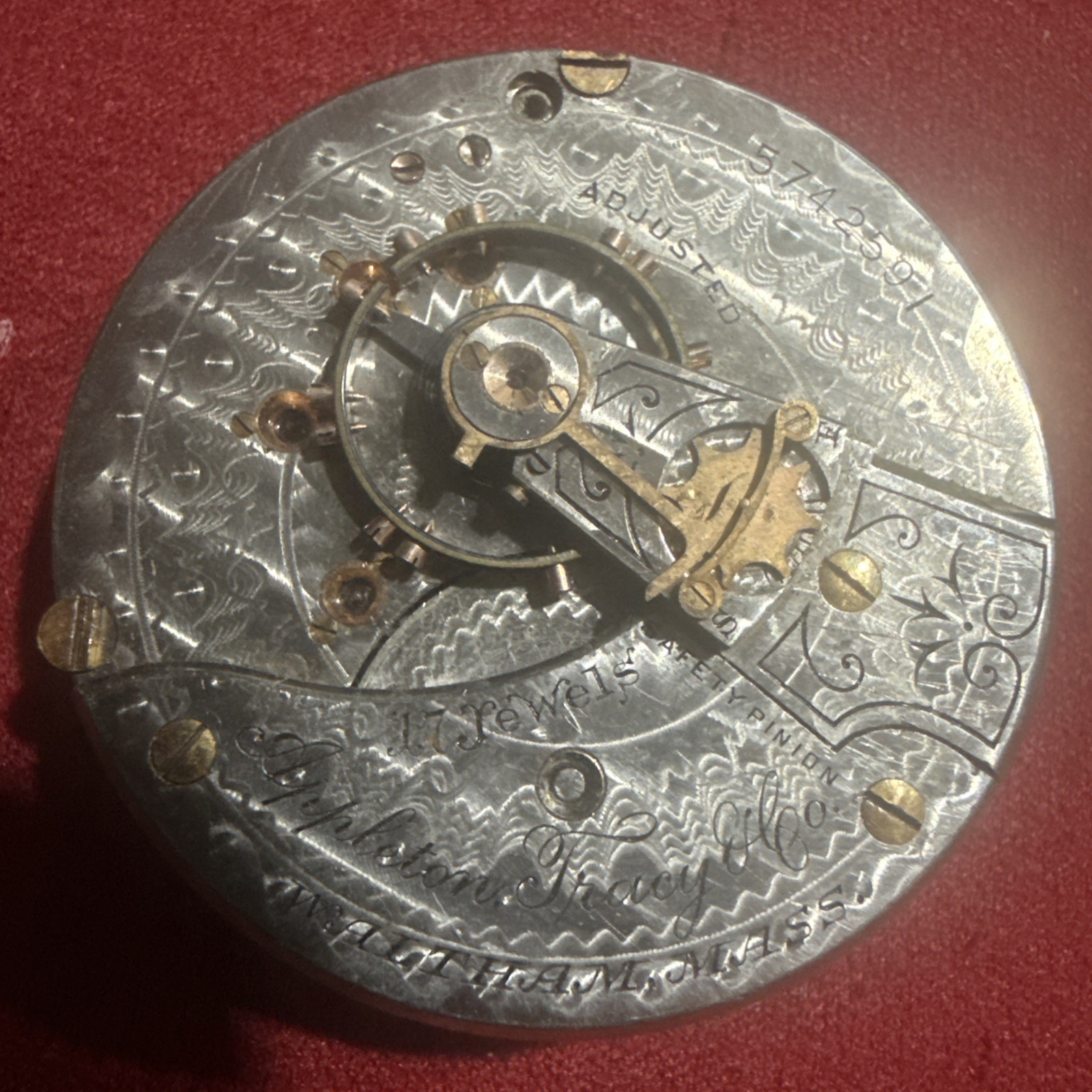 American Waltham Watch Co.Grade: No. 35 movement