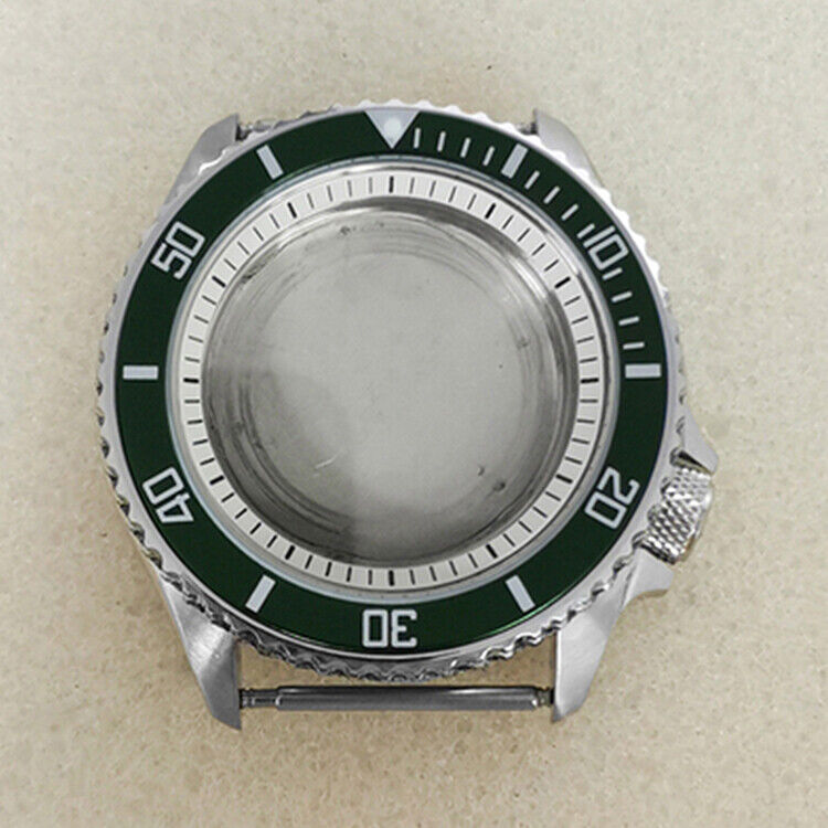 42MM Aluminum Bezel Sapphire Watch Case for NH35/NH36/4R36 SKX007 Watch Movement