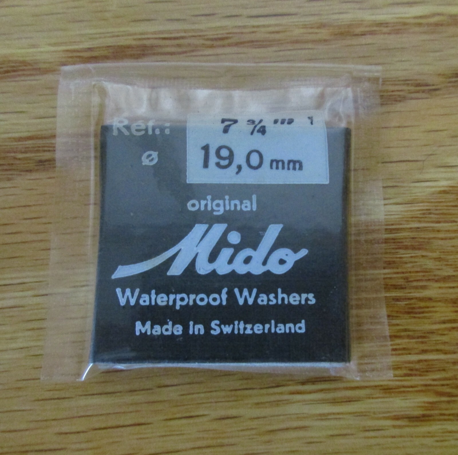 Mido Waterproof Washers Switzerland Ref. 7 3/4 – 19.0mm NOS Watch Parts