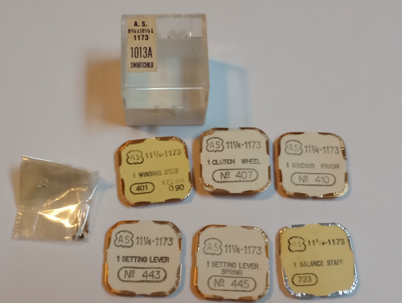 A Schild (AS) 11-1/4 – 1173 Part #’s 401, 407, 410, 443, 445, 723