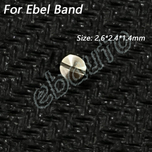 2* Ebel Band Screw to Case Head 2.6*2.4*1.4mm Bracelet Screw to Case Wave Sport