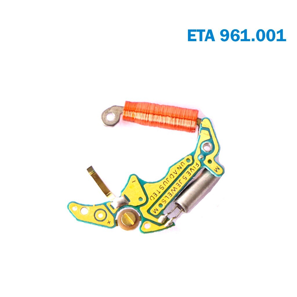 Electronic Circuit Swiss Made For ETA Movement 961.001 , 2 Hands.
