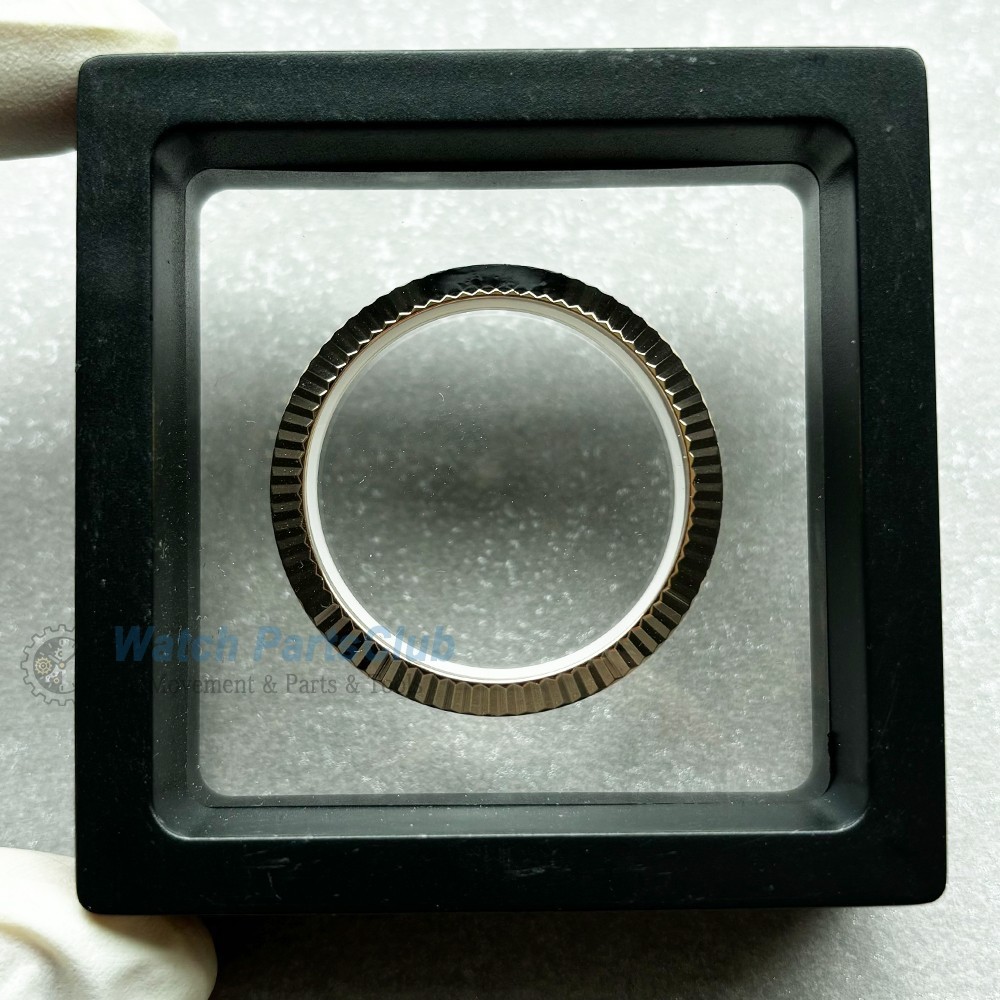 Fluted Watch Bezel Insert Ring For Datejust 41MM Rosegold Watch Parts