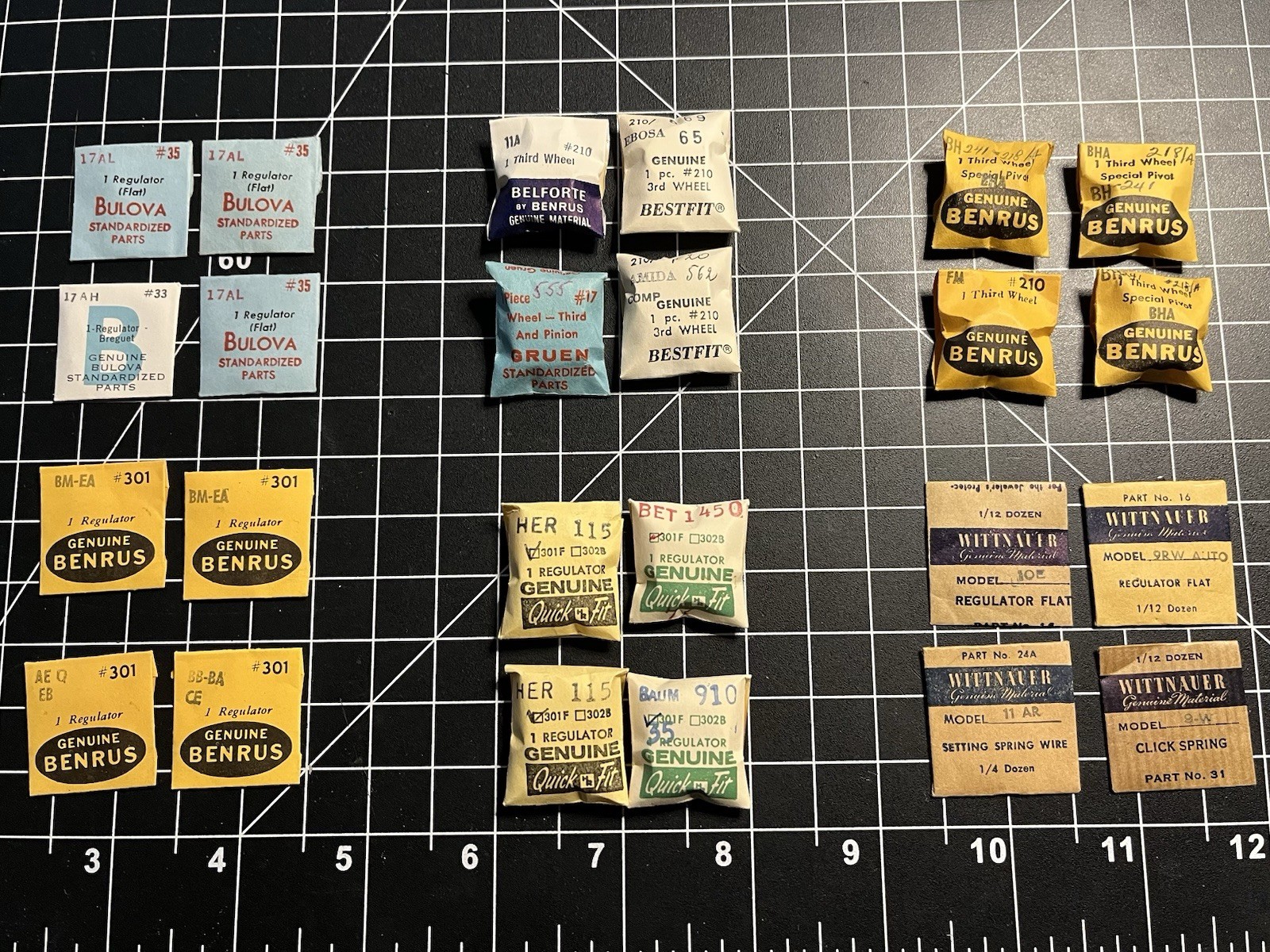 24 Watch Regulators and Third Wheels Lot