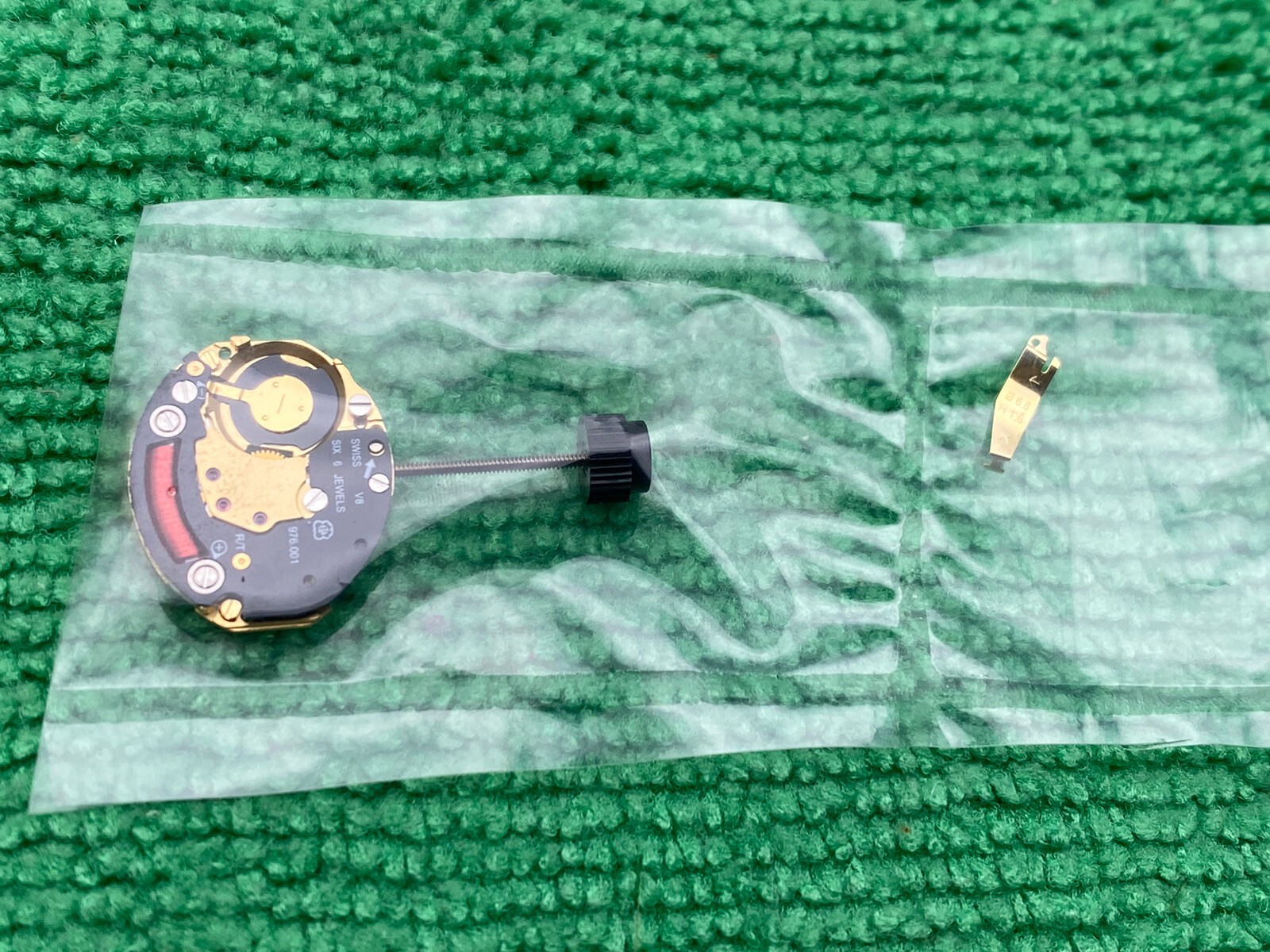 For Genuine ETA 976.001 Watch Movement Swiss 2 Hands, Replacement Repair Parts