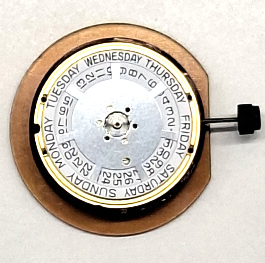 ETA 955.132 Movement New (Latest Series Produced) Swiss Made 7 Rubies No Battery
