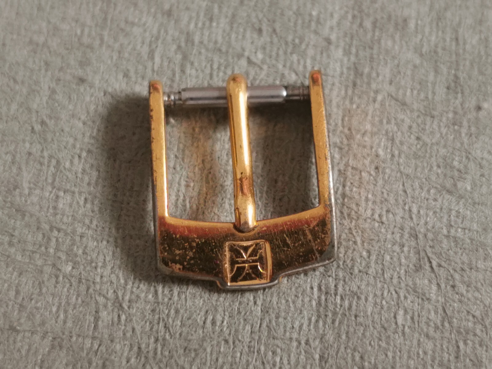 Mondia vintage buckle gold plated mm 12 used condition