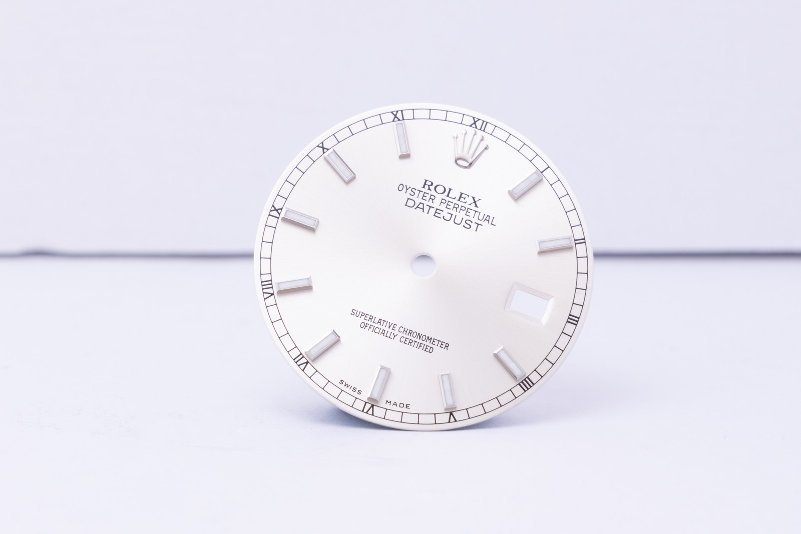 Rolex Mens Silver Lumi Index dial for 116234 116200 FCD30601