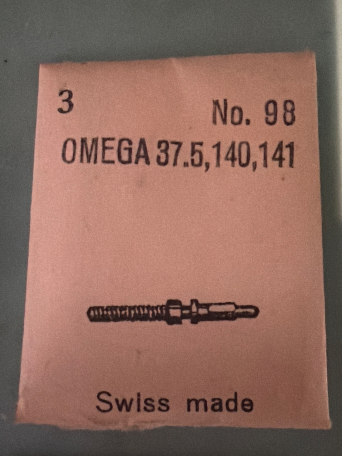 Winding Stem Various Calibers NOS (1) Stem OMEGA – PUW – VALJOUX – PESEUX – MIDO