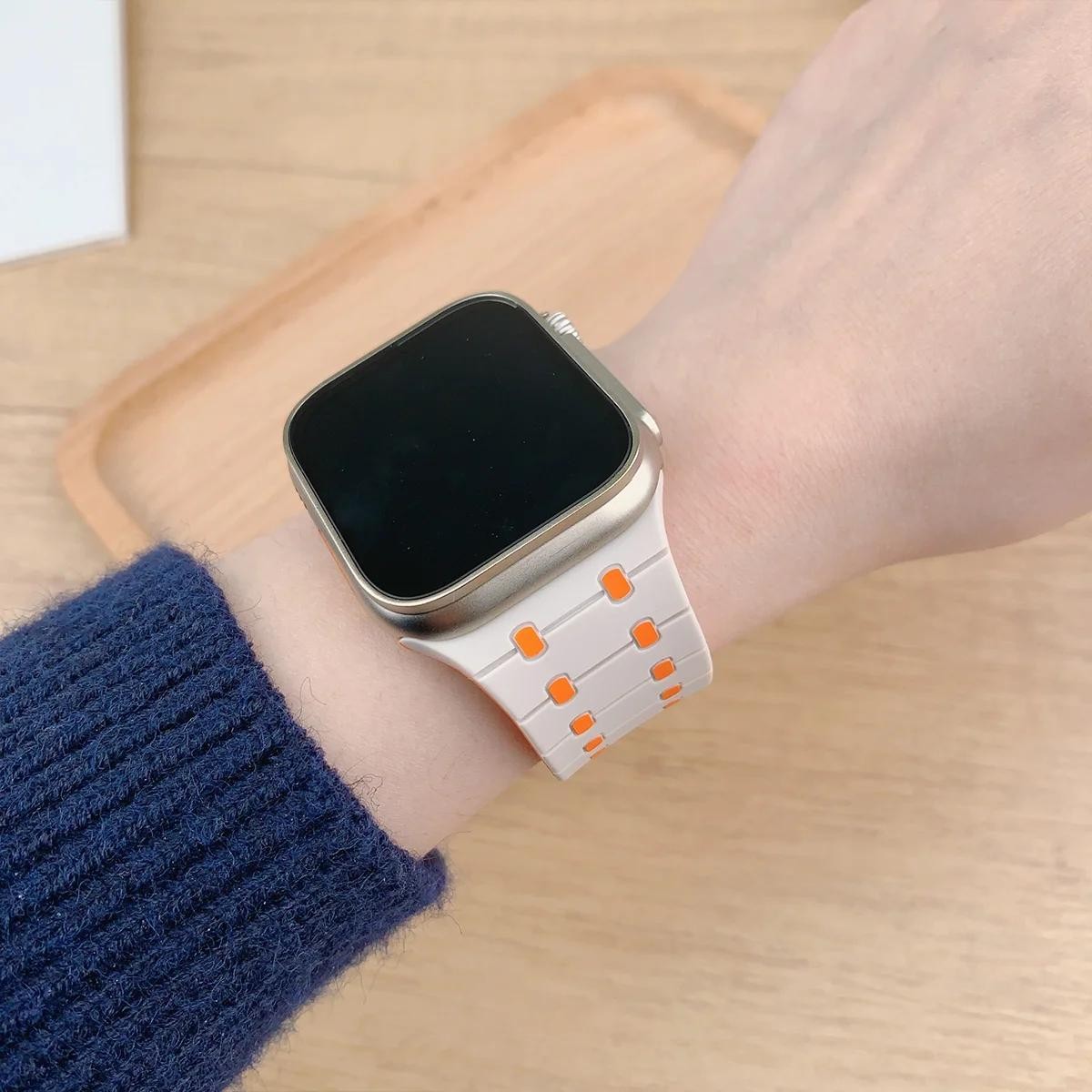 Silicone Band for Apple Watch Strap for Iwatch 11 10 9 8 7 6 5 3 Se Ultra3 2 1