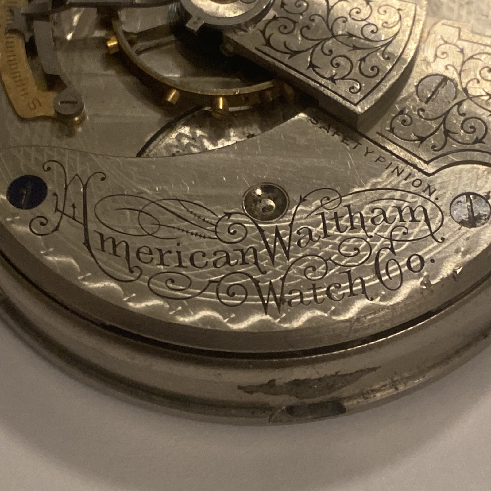 American Waltham Watch Co. Pocket Watch Movement Parts Repair