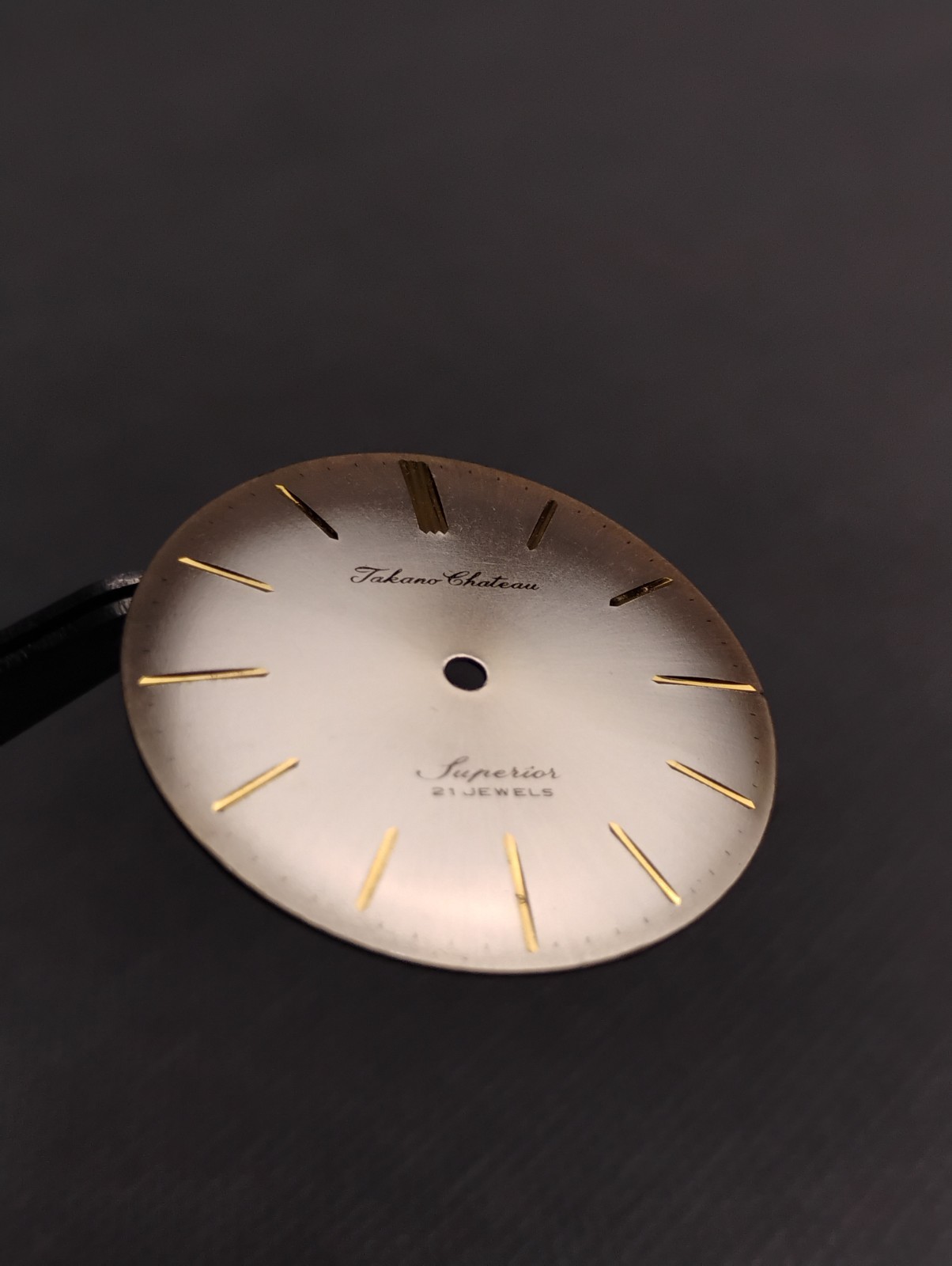 Genuine Takano Chetau 21 Jewels 31.5mm Silver Dial