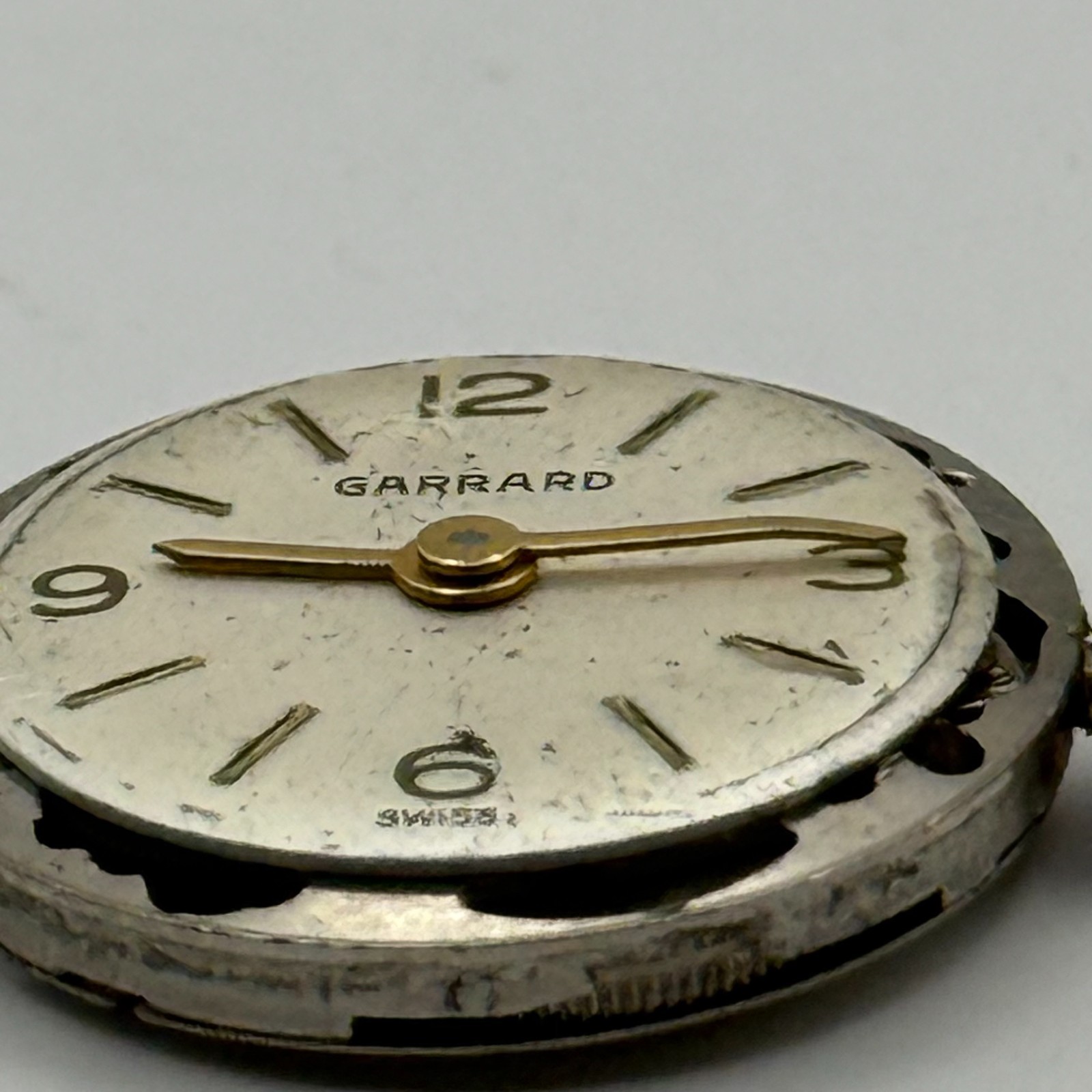 ETA 2510 Watch Movement Garrard 17 Jewels Ladies Manual Wind Vintage Parts 17.5m
