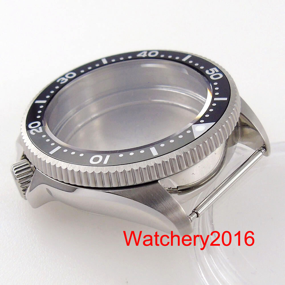 37mm Sapphire Glass Watch Case fit NH35 NH36 ETA 2824 movement SKX007 4R35 7S26