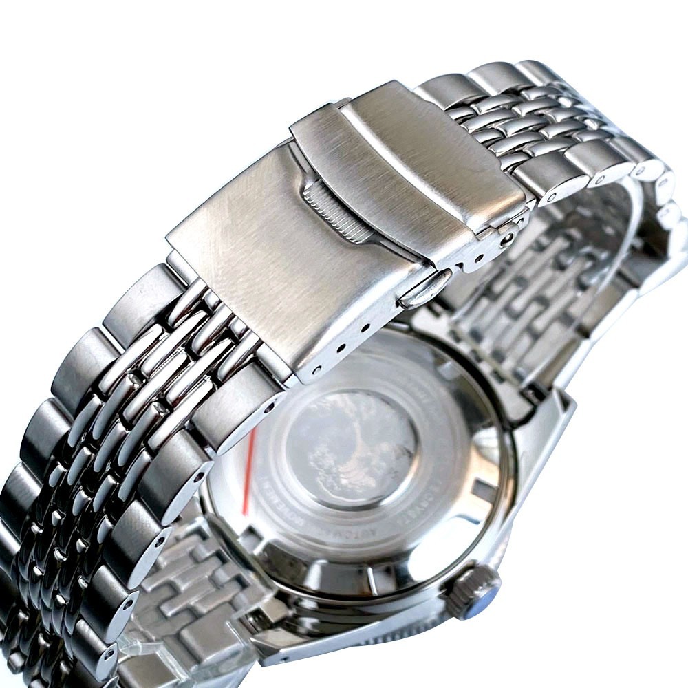 40mm Bow Sapphire Glass Watch Case Fit Seiko 62Mas NH34 NH35 NH36 7S26 ETA 2824