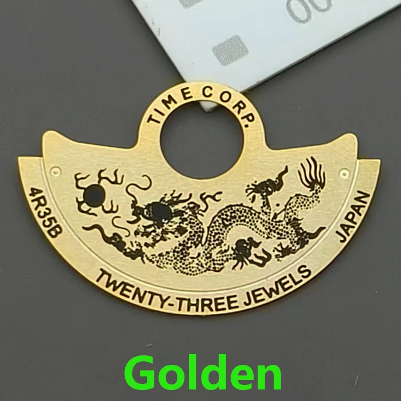 Chinese Dragon NH35 Rotor Metal Guard Automatic Hammer Rotor Patch Fits 4R35 4R3