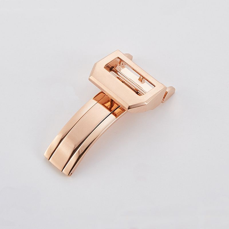 18mm Watch Strap Buckle Clasp Fits IWC Watches Silver / Rose Gold / Gold