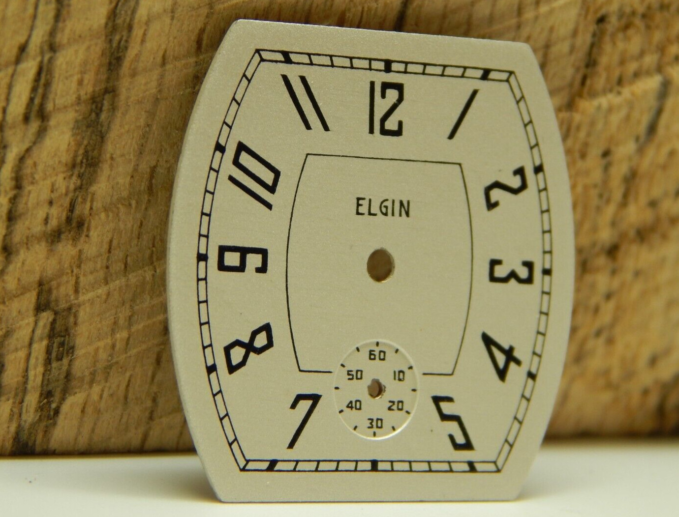 Beautiful Elgin Watch Dial 26.9mm Diameter Circa 1920’s or 1930’s NEW OLD STOCK