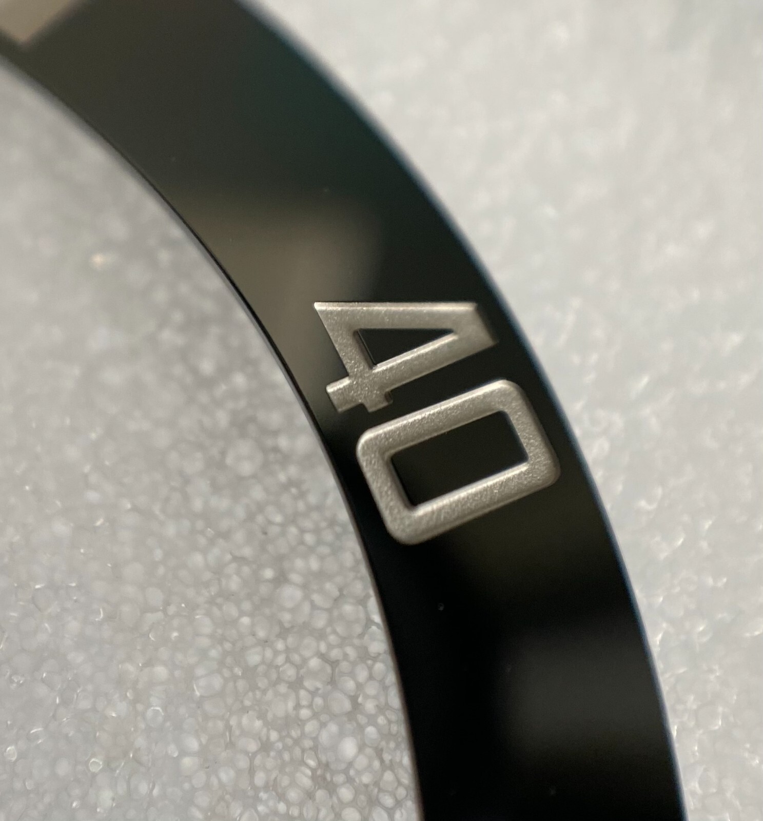 BLACK Ceramic Bezel Insert For 41mm Rolex Submariner 126610LN