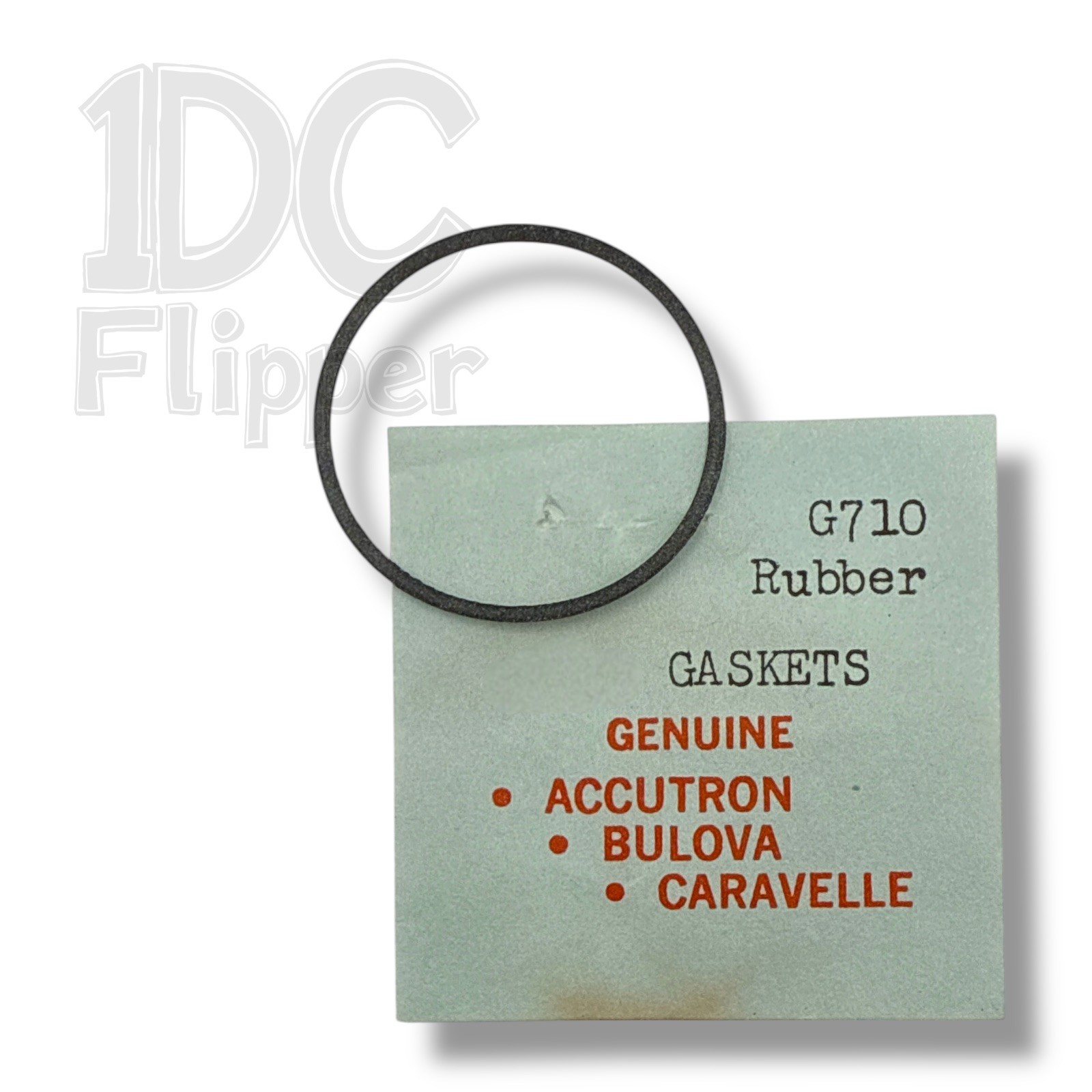 Bulova G710 Watch Gasket x 1 NOS Fits Multiple Read List!