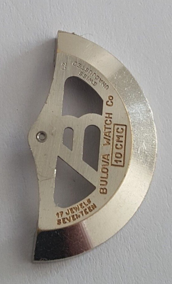 Bulova Caliber 10CMC Part 344 EB No 1143/1 (Rotor Weight Without Bushing Gear)