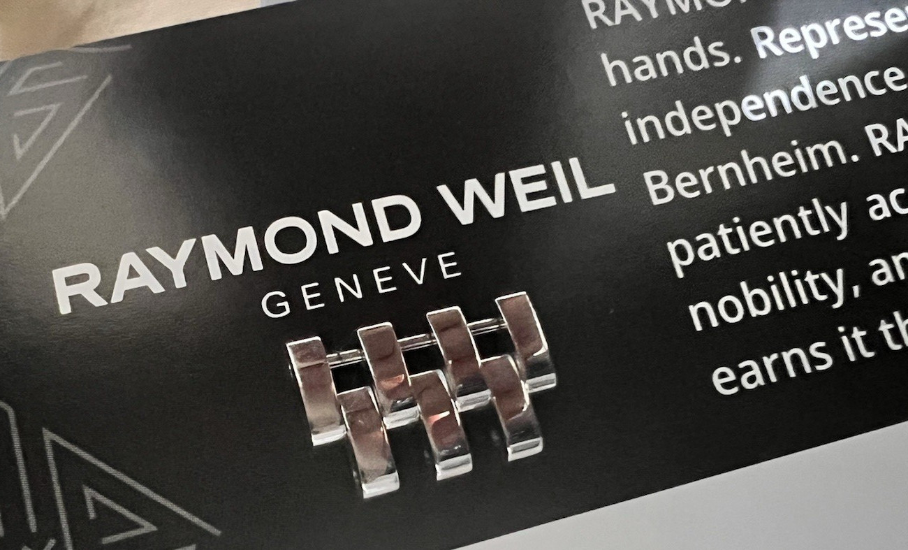 Raymond Weil TRADITION Watch Bracelet Link 18mm Stainless Steel NEW Swiss