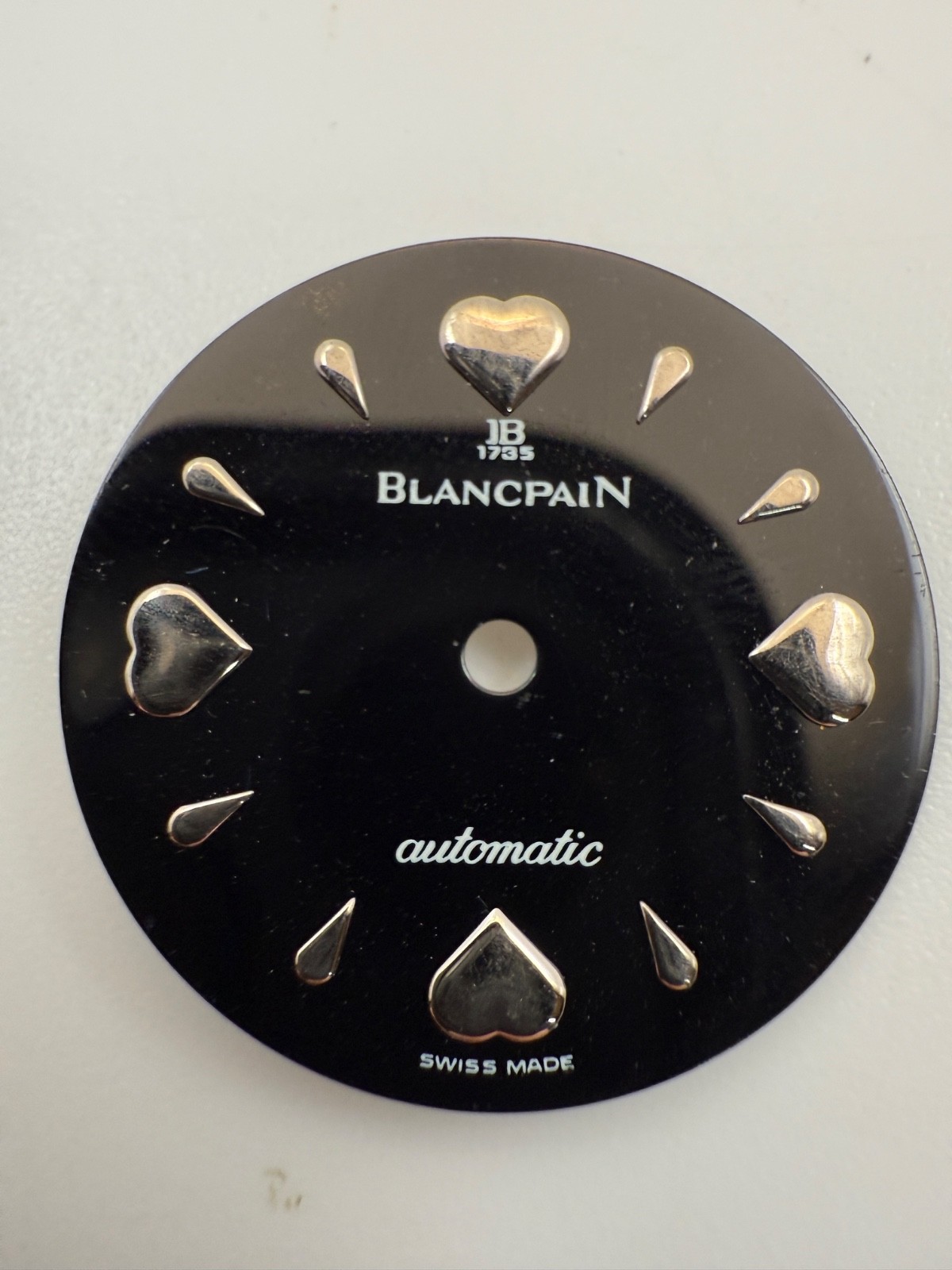 Blancpain Black Dial 21 mm