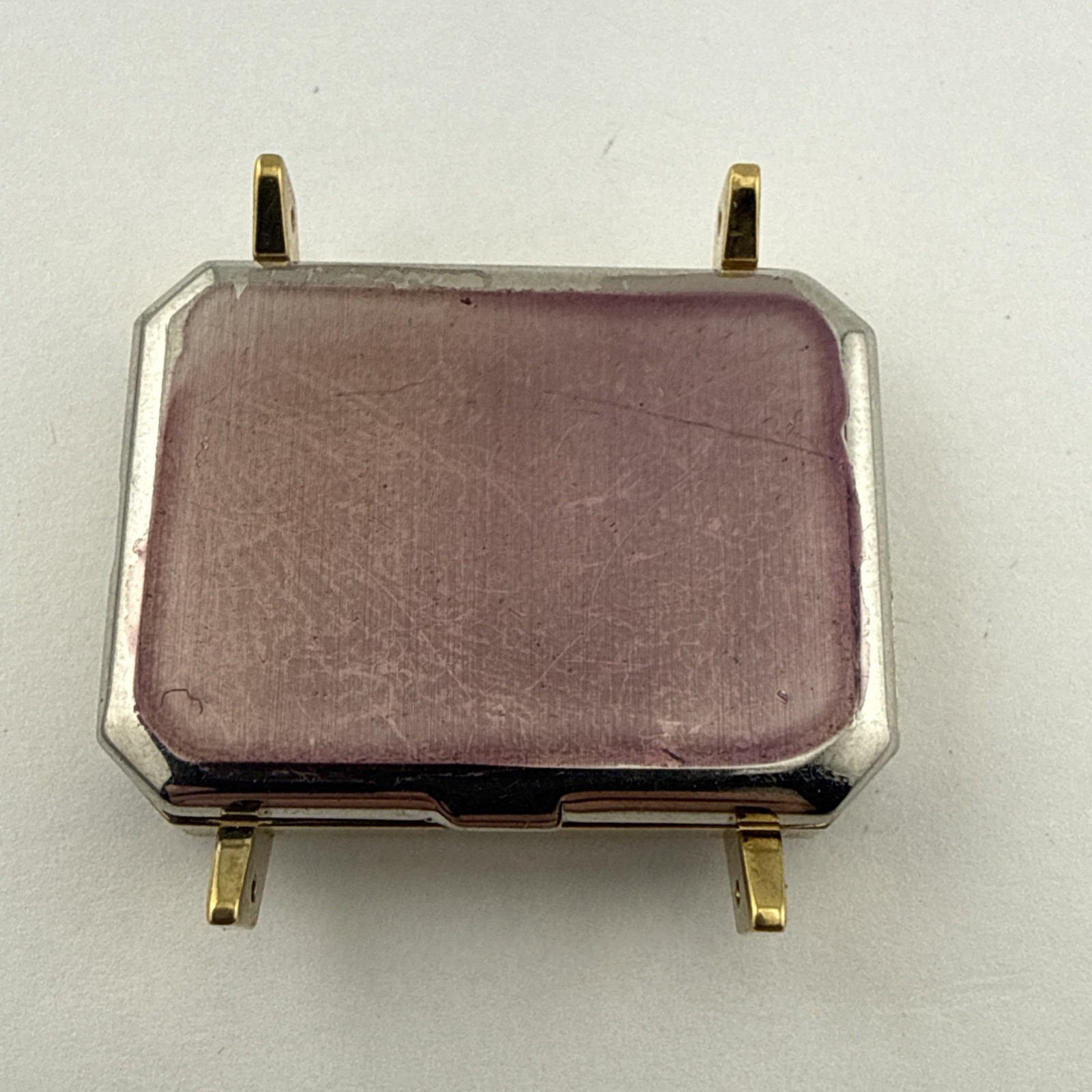 NOS Omega 32mm Gold Plated Watch Case 511.0379 W/ Crystal – New Old Stock